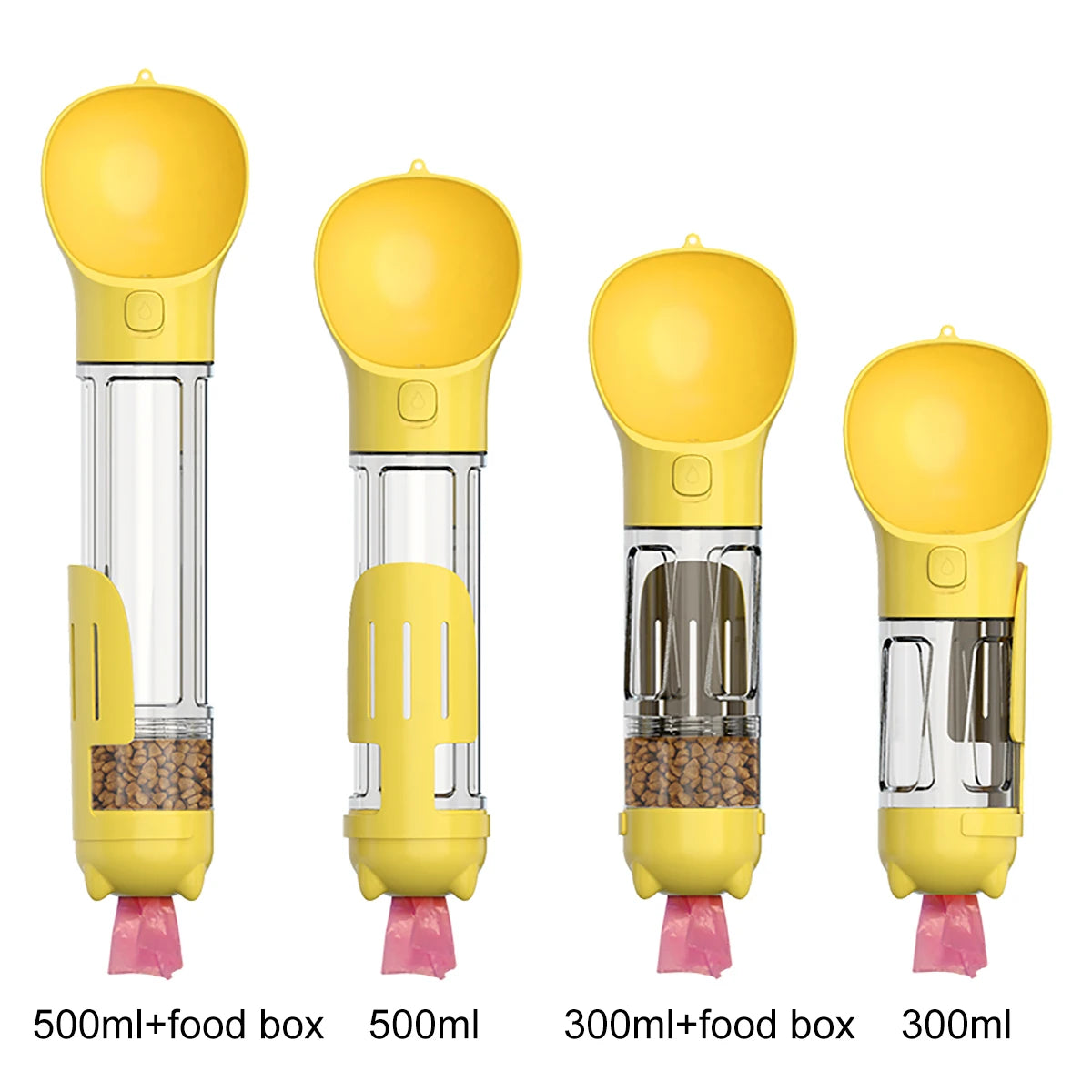 KOMMILIFE 3-in-1 Portable Pet Feeder