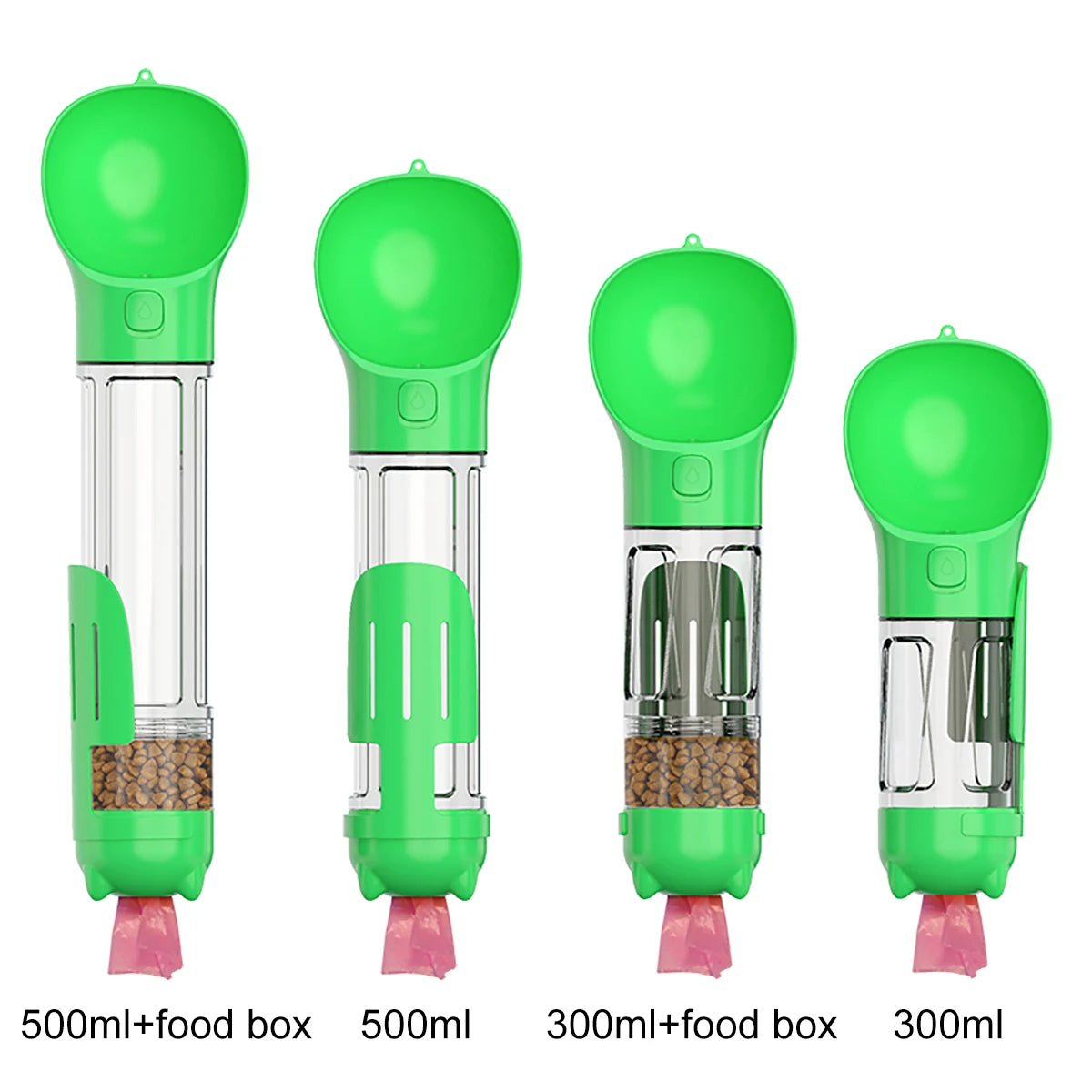 KOMMILIFE 3-in-1 Portable Pet Feeder