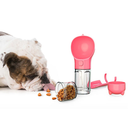 KOMMILIFE 3-in-1 Portable Pet Feeder