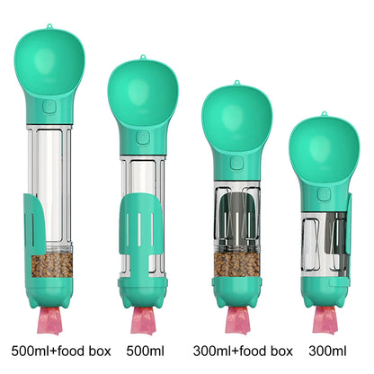 KOMMILIFE 3-in-1 Portable Pet Feeder