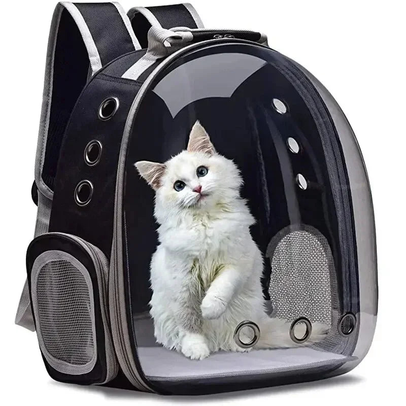 Transparent Space Capsule Pet Backpack