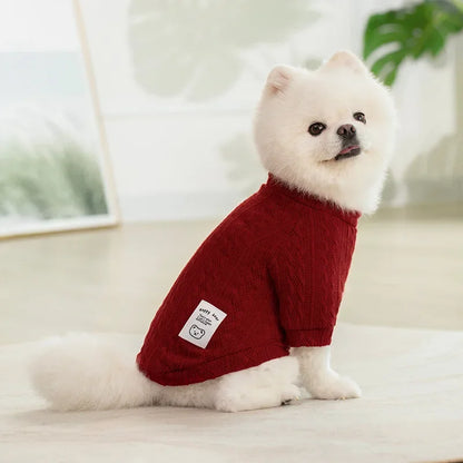 Knitted Sweater for Small Dogs