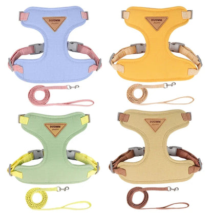 Breathable Puppy Harness & Leash Set