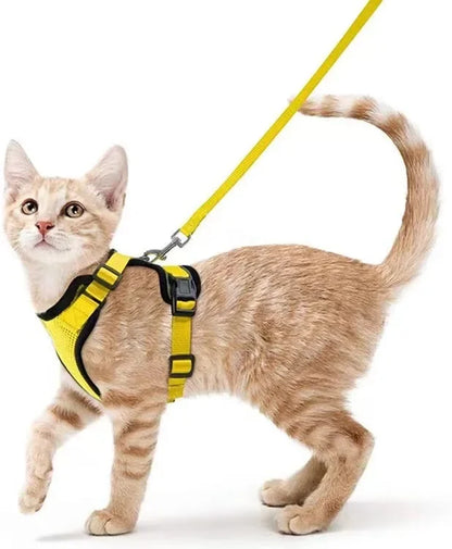 Escape Proof Cat Harness & Leash