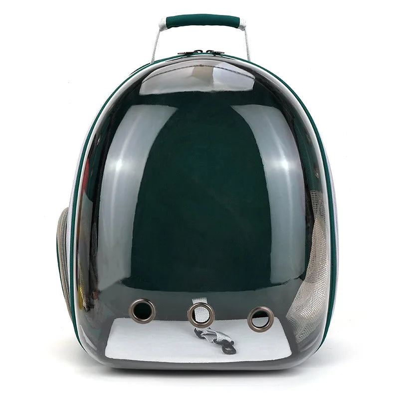 Breathable Transparent Space Capsule Pet Backpack