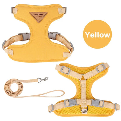 Breathable Puppy Harness & Leash Set