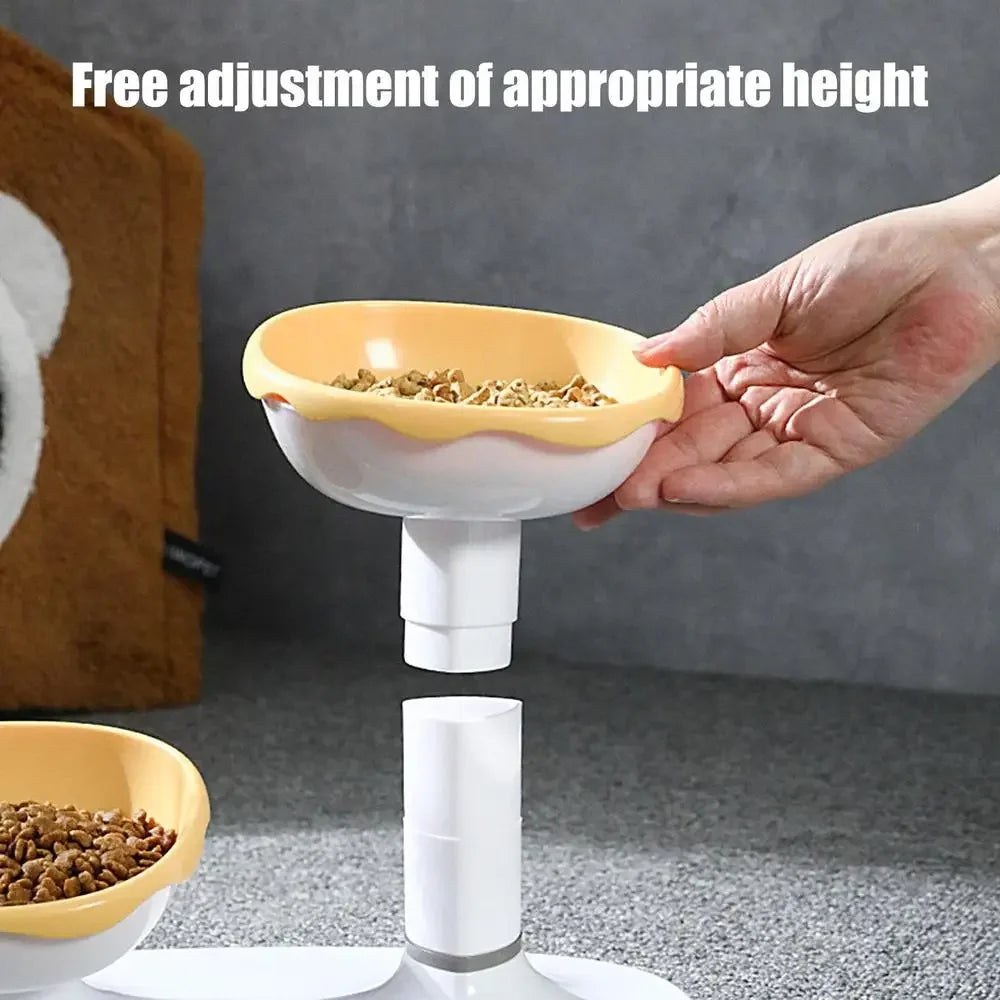 Adjustable Double Pet Feeding Bowl