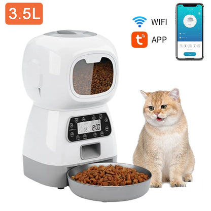 3.5L WiFi Automatic Pet Feeder