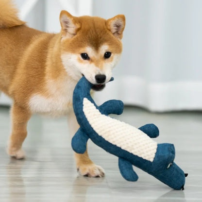 Interactive Cartoon Animal Chew Toys