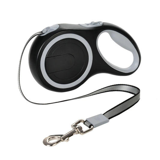 Retractable Dog Leash with Adjustable Collar