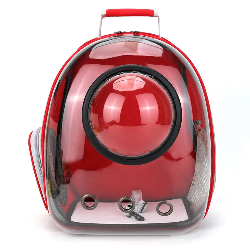 Breathable Transparent Space Capsule Pet Backpack