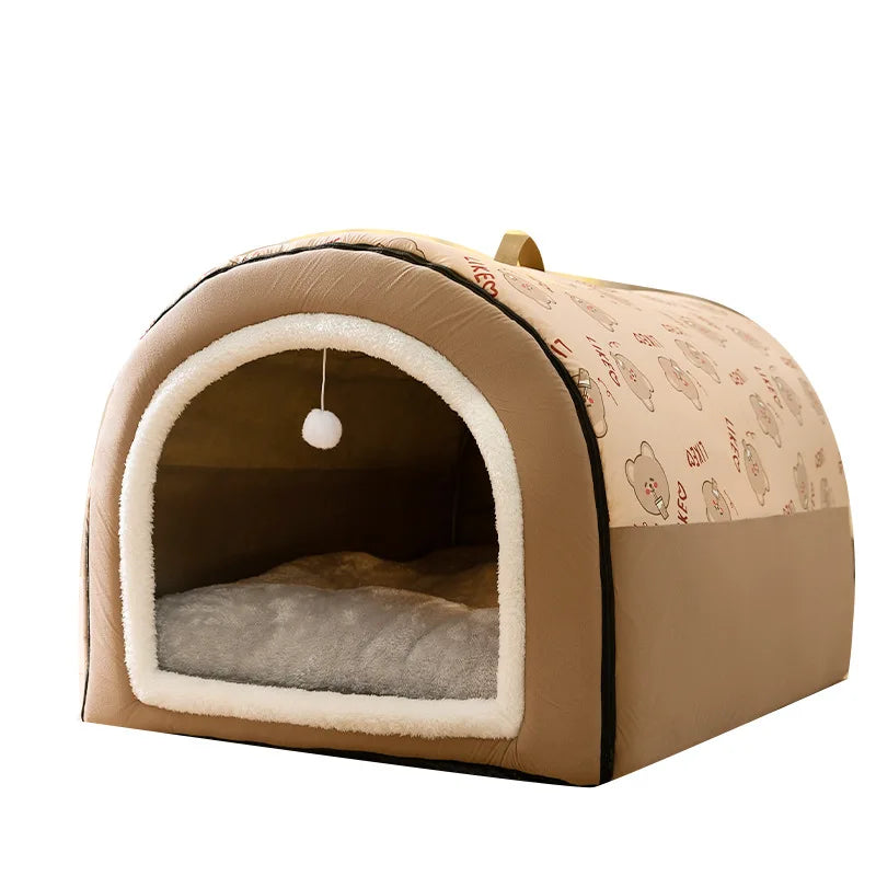 Big Winter Dog Nest Removable Bed