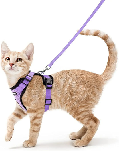 Escape Proof Cat Harness & Leash