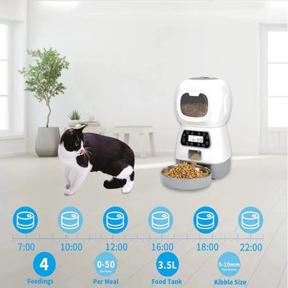 3.5L WiFi Automatic Pet Feeder