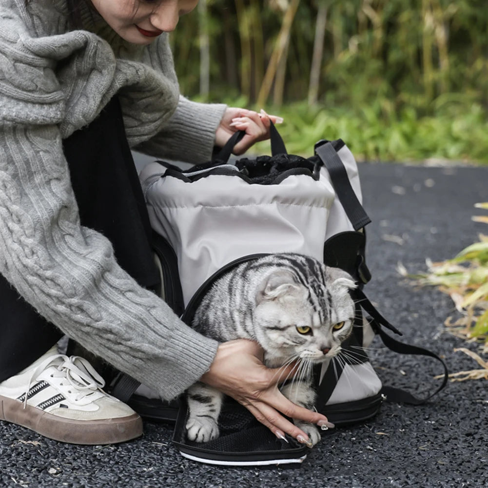 Lightweight Breathable Oxford Pet Carrier Bag