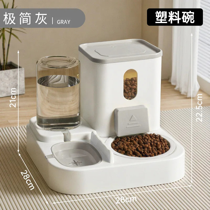 Dual Paws Automatic Feeder