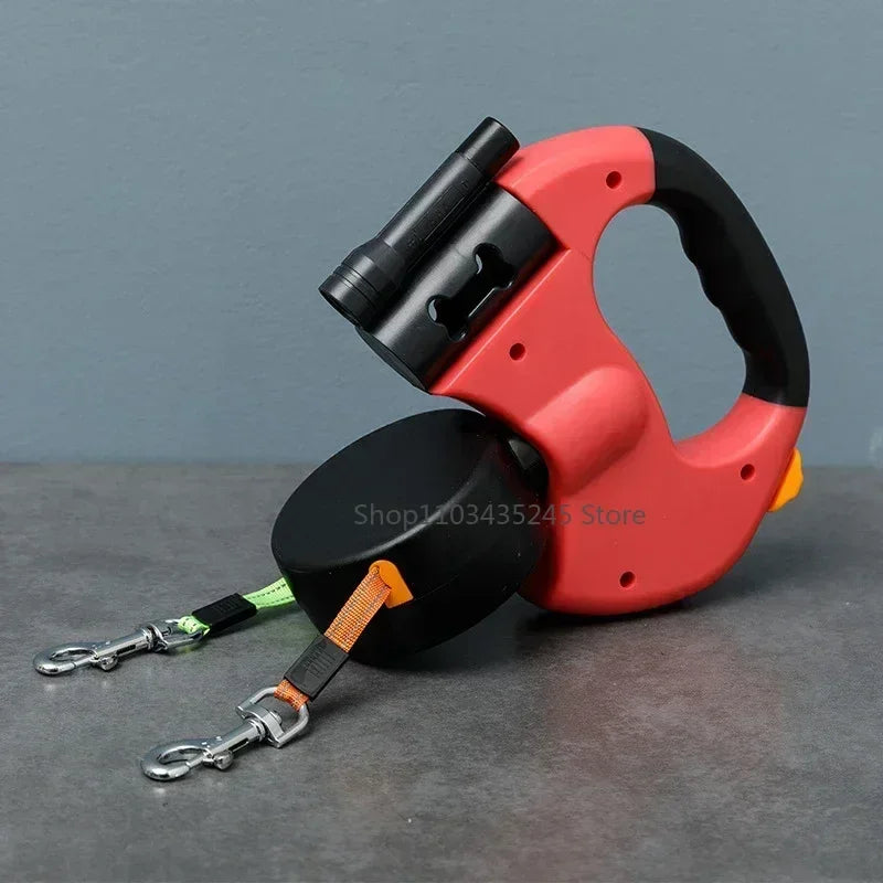 Dual Paws Retractable Leash