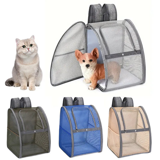 Portable Breathable Cat Carrier Backpack