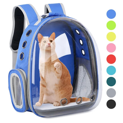 Breathable Transparent Space Capsule Pet Backpack