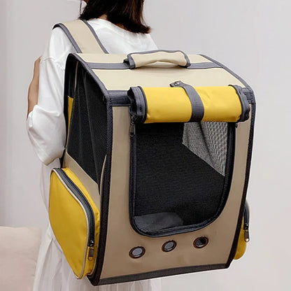 Breathable Astronaut Space Capsule Pet Backpack