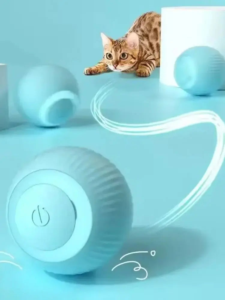 Interactive Electric Cat Rolling Ball