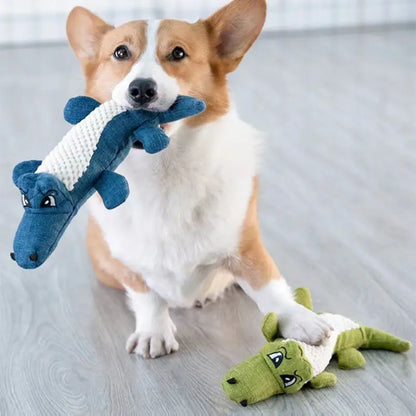 Interactive Cartoon Animal Chew Toys