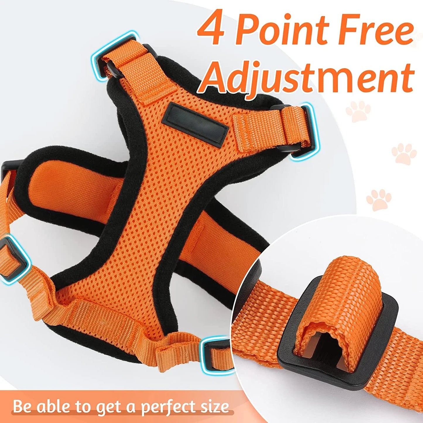 Escape Proof Cat Harness & Leash