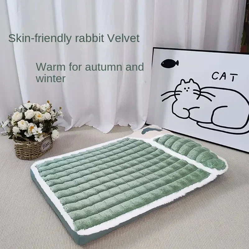 Thickened Winter Pet Bed Mat