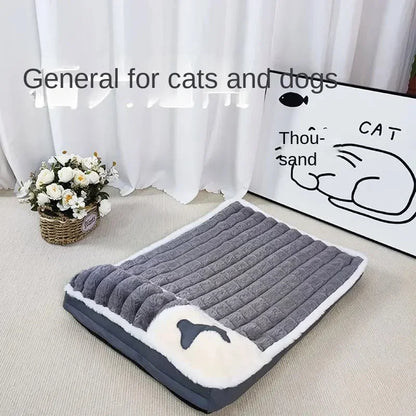 Thickened Winter Pet Bed Mat