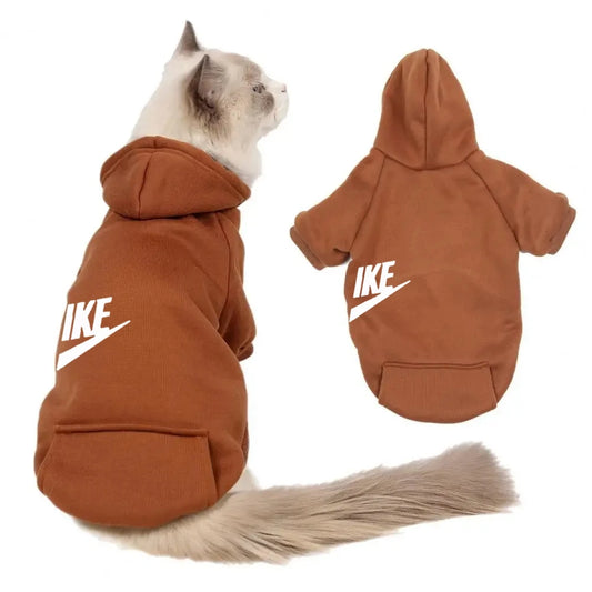 Solid Cat Coat & Dog Hoodie