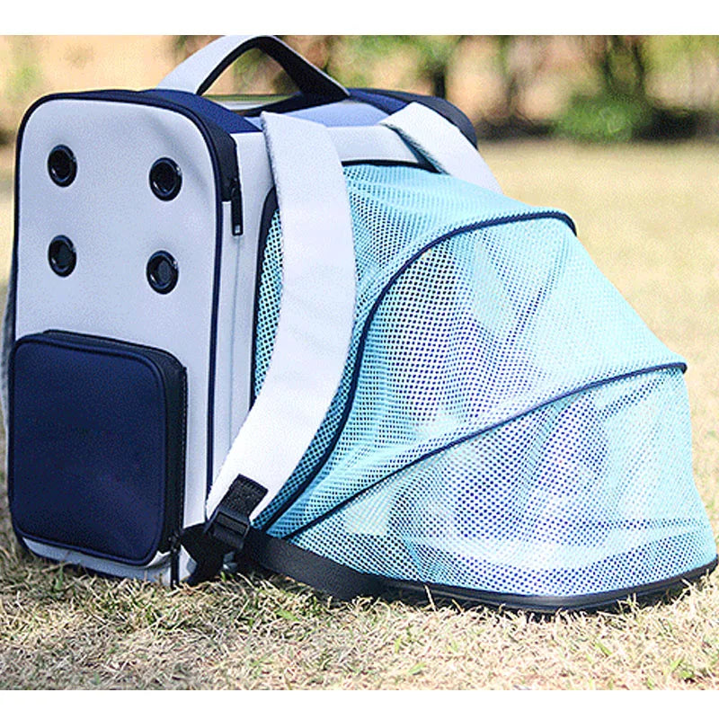 Expandable Astronaut Pet Travel Backpack