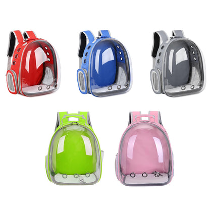 Breathable Transparent Space Capsule Pet Backpack