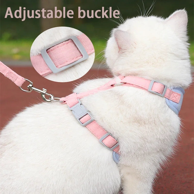 Breathable Puppy Harness & Leash Set