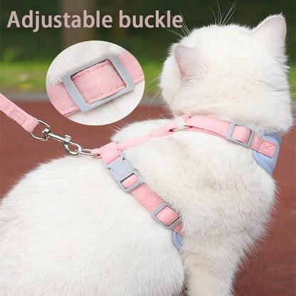 Breathable Puppy Harness & Leash Set