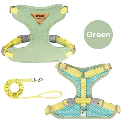 Breathable Puppy Harness & Leash Set