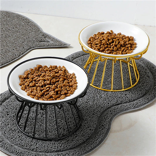 Nordic Elevated Ceramic Pet Bowl