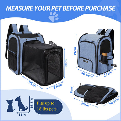 Flexi Paws Expandable Carrier