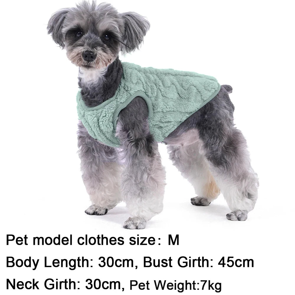 Soft Fleece Dog Sweater Vest