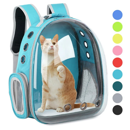 Breathable Transparent Space Capsule Pet Backpack