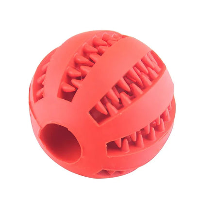 Interactive Rubber Dog Chew Ball