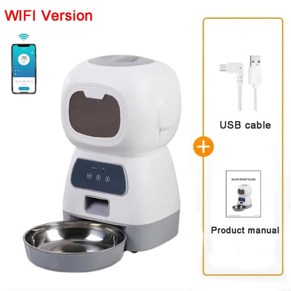 3.5L WiFi Automatic Pet Feeder