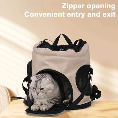 Portable Breathable Mesh Pet Carrier Bag