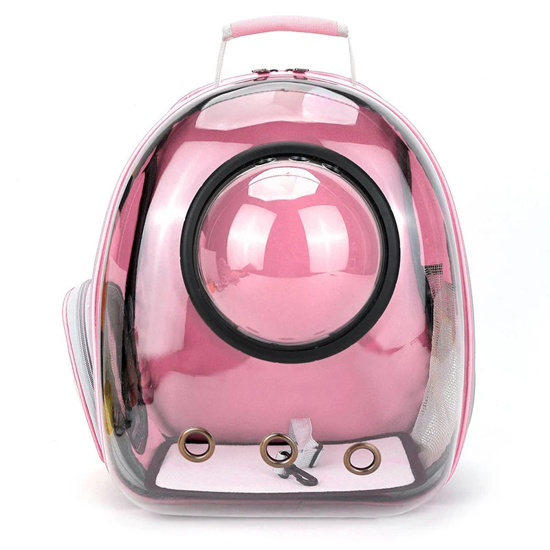 Breathable Transparent Space Capsule Pet Backpack