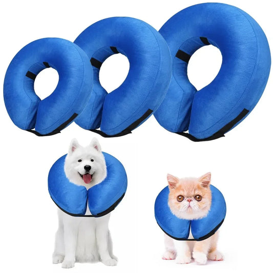 Inflatable Recovery Dog Cone Collar