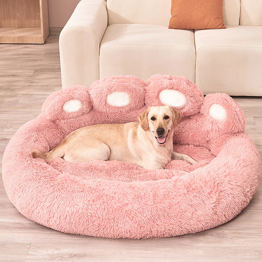 Fluffy Large Dog Bed Sofa Basket