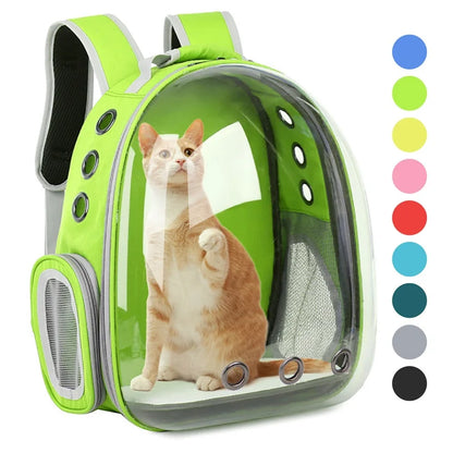 Breathable Transparent Space Capsule Pet Backpack