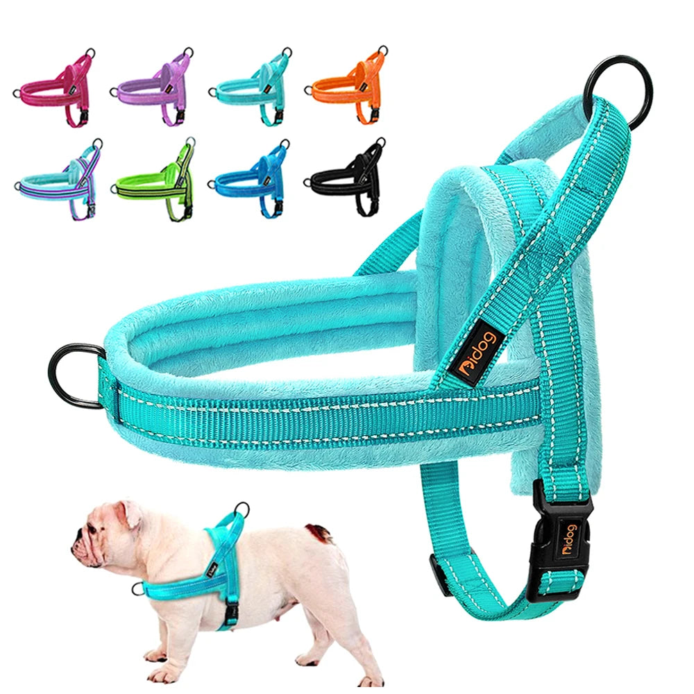 Warm Adjustable Dog Harness Vest