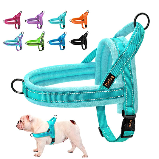 Warm Adjustable Dog Harness Vest