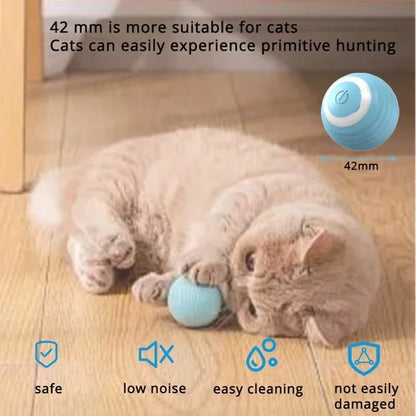 Interactive Electric Cat Rolling Ball