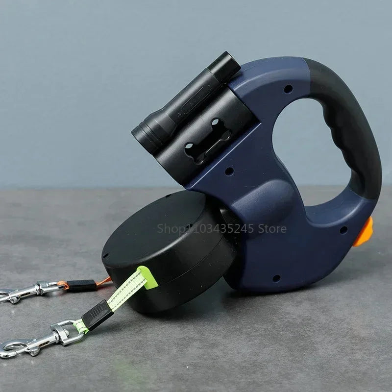 Dual Paws Retractable Leash